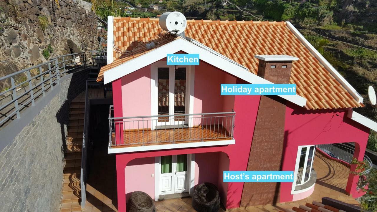 Appartamento Pink House Ponta do Sol  Esterno foto