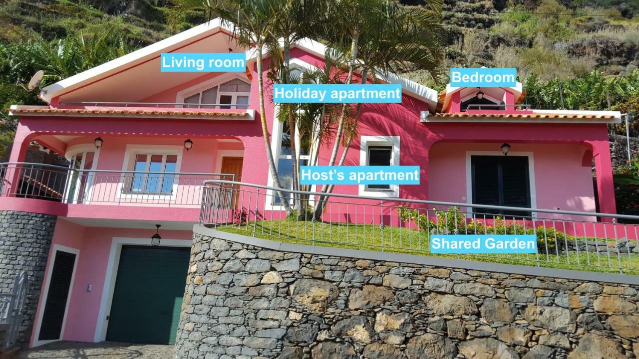 Appartamento Pink House Ponta do Sol  Esterno foto